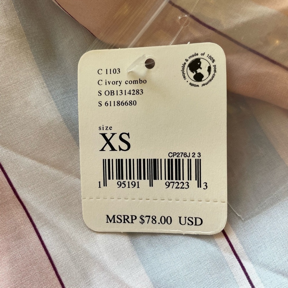 NWT Free People MacKenzie Wrap Top XS - Picture 9 of 10